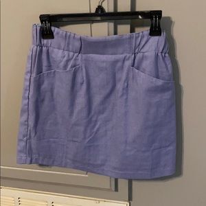 Purple skirt